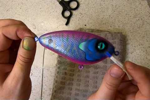 How I Made This Wooden Crankbait Step By Step Fishing Lure Making