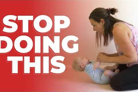 Stop Pulling Babies into Sitting: Do these 4 Baby Activities Instead! Newborn Activities