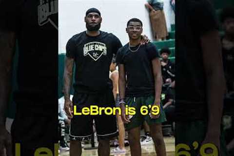 BRYCE JAMES CRAZY HEIGHT TRANSFORMATION 😱👀 Taller than Lebron??
