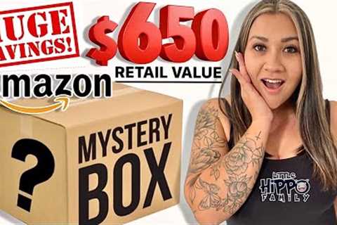 UNBOXING $75 DOLLARS AMAZON MYSTERY BOX | $650.00 MSRP | MYSTERY BOX WINNER ANNOUNCEMENT 📣