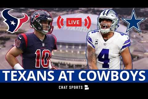 Cowboys vs. Texans Live Streaming Scoreboard, Play-By-Play, Highlights &amp; Stats | NFL Week 14