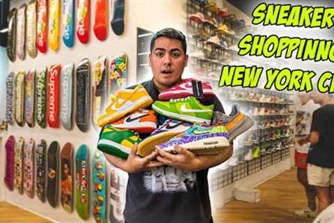 SHOPPING AT SNEAKER STORES IN NEW YORK CITY! *Buying Shoes at Got Sole Part 2*