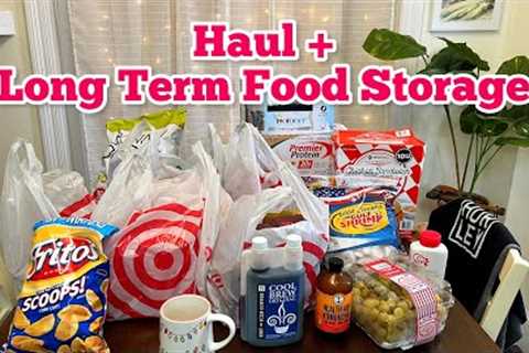 Grocery / Prepper Pantry Haul | Long Term Food Storage with Mylar Bags