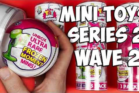 Opening Toy Mini Brands Series 2 Wave 2 In Search Of The Frozen Moment