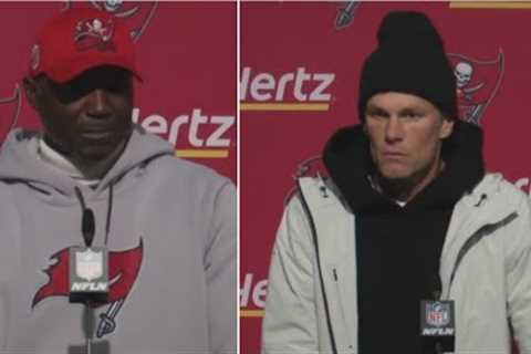 It was embarrassing! Tom Brady &amp; Todd Bowl postgame interview: Buccaneers curly loss to 49ers..