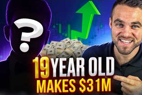 19 Yr Old Kid Makes $31,000,000 Trading THIS Trend Following Strategy (Forex)