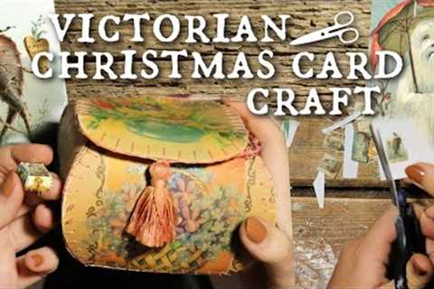 Using Strange Victorian Xmas Cards As Inspiration for Our Box Room!