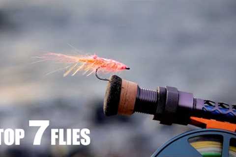 Sea Trout flies for winter and early spring coastal fly fishing