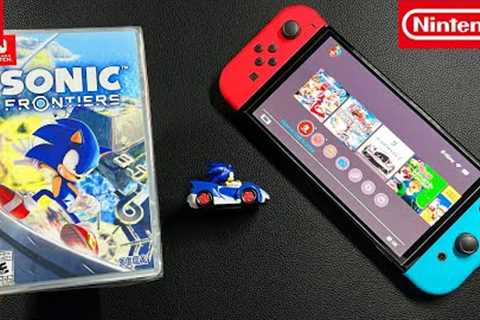 Unboxing Sonic Frontiers - Nintendo Switch | Gameplay | Walkthrough Part 1