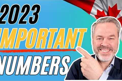 Financial Planning Important Numbers for 2023