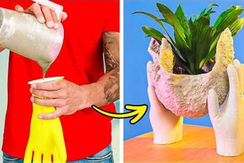 Unusual Cement Crafts For Your House And Backyard