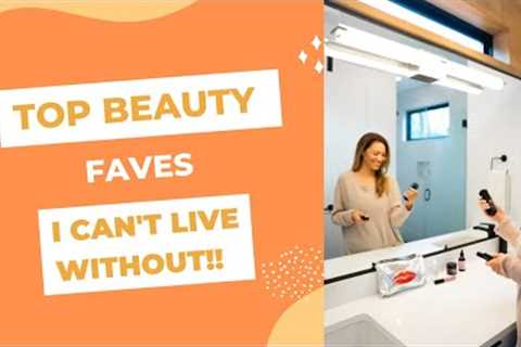 2022 BEAUTY FAVES! Skincare finds, easy makeup must-haves &amp; bedside beauty tips I know you'll..