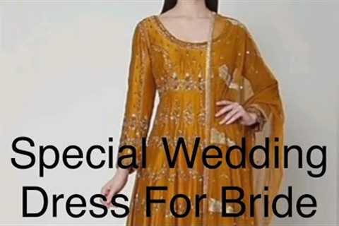 Special Reception Dresses For Bride || Pakistani Garara Suit ||Be Stylish 7589231377 Order Online ||