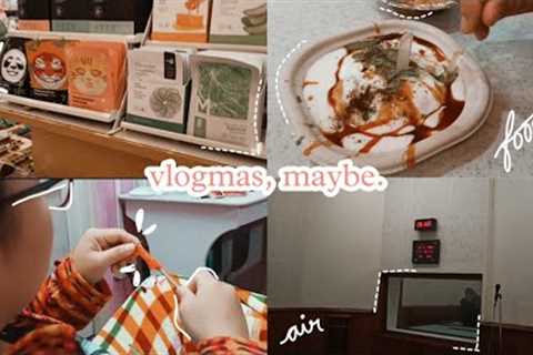 vlogmas, maybe.🎄 shopping, food, miniso, etc