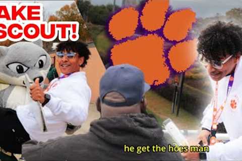 FAKE COLLEGE FOOTBALL SCOUT AT SOUTH CAROLINA STATE CHAMPIONSHIPS PRANK!