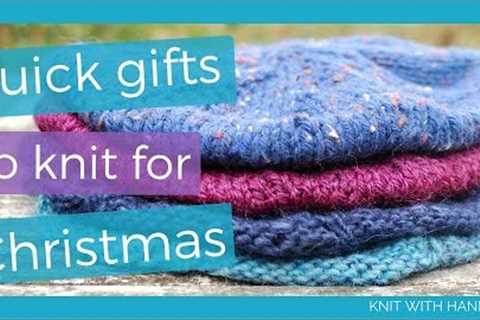 Knitting For Christmas:  Christmas Gifts To Knit