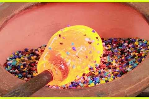 Creative Glass Workers with Mind-blowing Skills &amp; Other Satisfying Glass Blowing Techniques