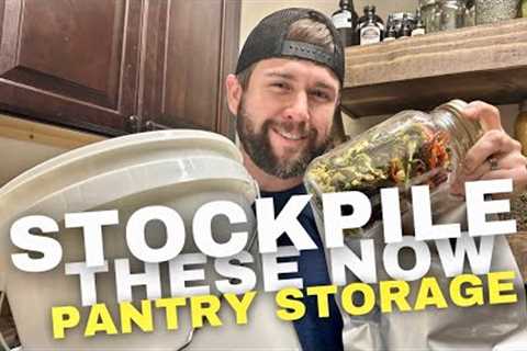 10 Items To Buy and Stockpile NOW Before It’s Gone | Food Last FOREVER - Food Pantry Storage