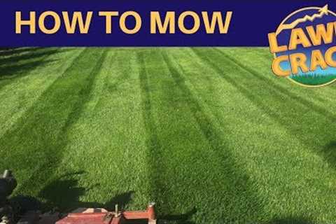 How to Mow a Lawn | Professional Lawn Mowing Tutorial | How to Mow, Edge, Trim, &amp; Blow |..