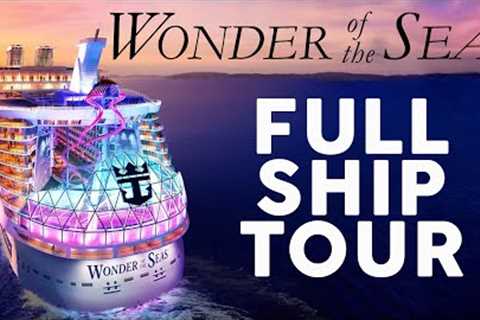 WONDER OF THE SEAS FULL SHIP TOUR 2022 | ULTIMATE CRUISE SHIP TOUR OF PUBLIC AREAS | ROYAL CARIBBEAN