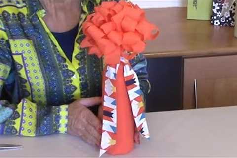 Gift Wrap Stunning Bottle Wrap