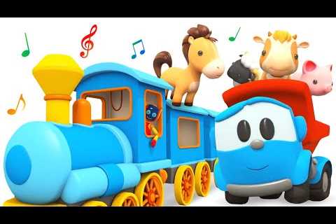 🔴Sing with Leo the Truck! Learn animals for kids with baby songs &amp; nursery rhymes.