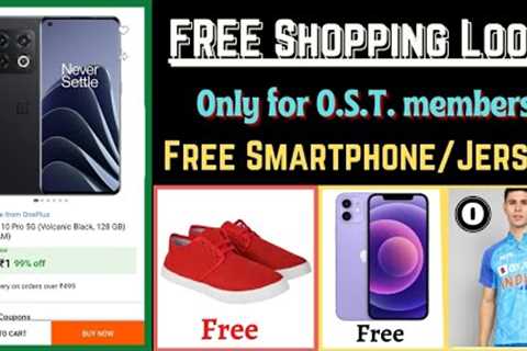 Free shopping loot today||New Loot offer today||Free Indian cricket team Jersey offer