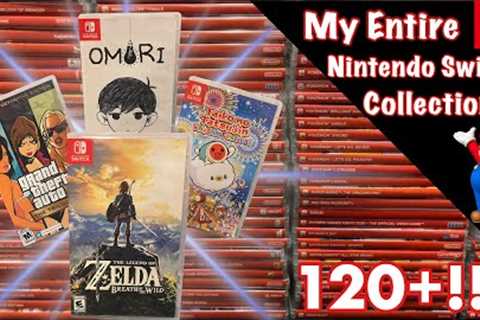 My ENTIRE Nintendo Switch collection!! 120+ Switch Games