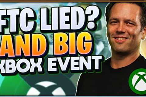 The FTC Accused of Lying about Xbox Activision Deal |  Big Xbox Event Coming Soon? | News