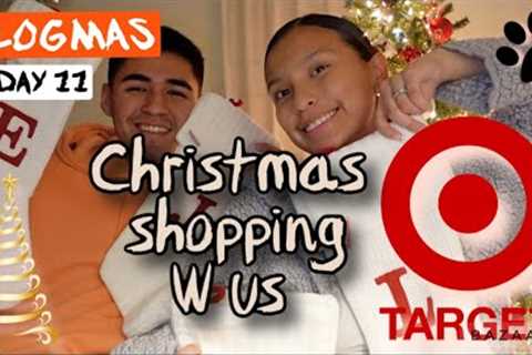 VLOGMAS DAY 11 || MORE CHRISTMAS SHOPPING!! || The Martinez Family