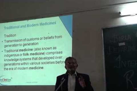 Traditional and Modern Medicine Seminar by Mr. Avinash Deodhar