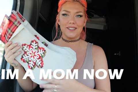 IM A MOM NOW.....| Vlogmas Day 11 NICOLE SKYES