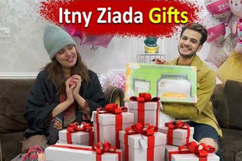 Aizal Welcome Gifts Unboxing | Itny Ziada Gifts 🎁