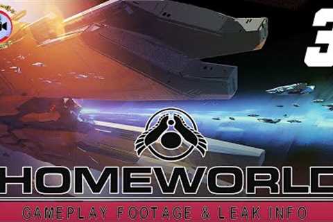 Homeworld 3: Gameplay Footage & Leak Info - Premiere Next