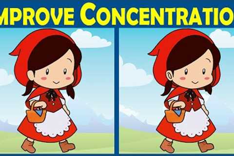 Brain exercise quiz! Find the difference between! │ Worry-free concentration time!