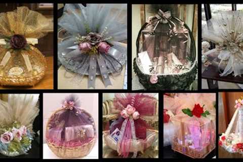 DIY || Gift hamper ideas for wedding,engagement and festival || Wedding Gifts hamper making ideas