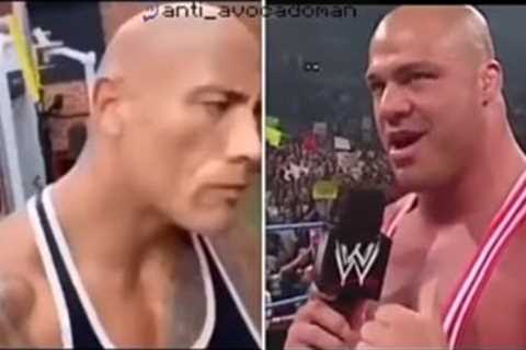the rock reacts tiktok meme compilation