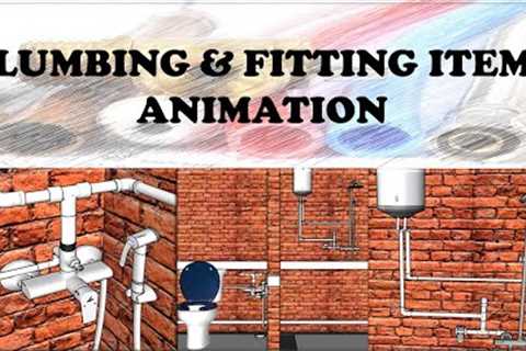 Plumbing &amp; Fittings Detailed Animation Study | PART- I | #CIVILGURUJI