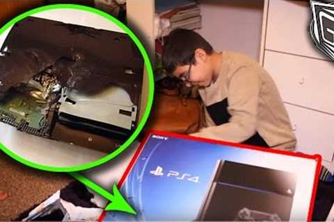 FAKE PS5 Christmas Present (PRANK GONE WRONG)