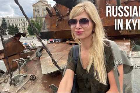 Russian military equipment in Kyiv 🇺🇦Update from Kyiv, Ukraine