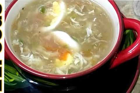 Chicken Veg Soup||simple Chicken soup|| Recipe In English Urdu Subtitles Recipe By 21 Foods