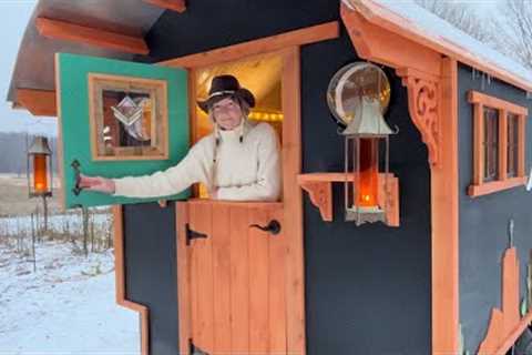 I built a gypsy wagon! Full tour &amp; build