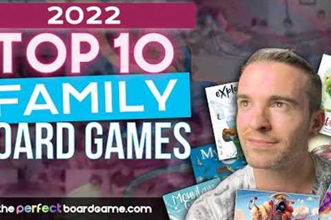 2022 Top 10 Family Board Games