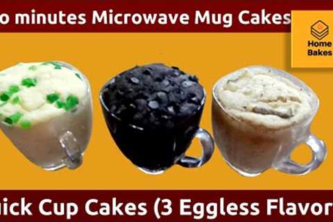 2 Minutes Mug Cupcakes I Perfect Chocolate Mug Cake in Microwave I Soft &amp; Eggless Microwave..