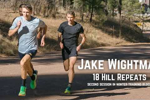 Jake Wightman - Hill Repeats, second session of winter training block