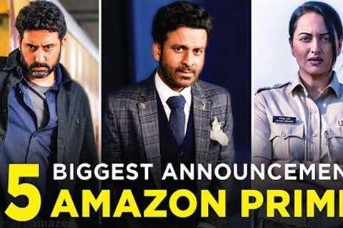 Top 15 Upcoming Webseries on Amazon Prime in 2022 -2023 | Amazon Prime | See Where It Takes You