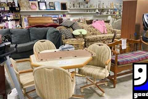 GOODWILL (3 DIFFERENT STORES) SHOP WITH ME FURNITURE CHAIRS KITCHENWARE SHOPPING STORE WALK THROUGH