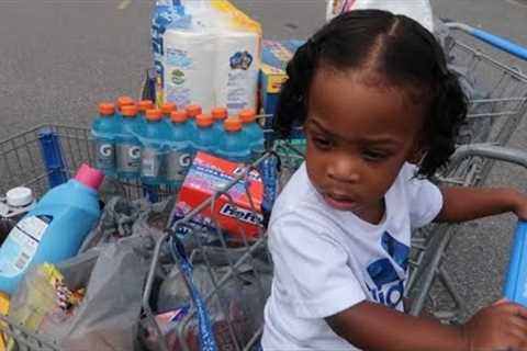 Grocery Shopping With Baby Kashimir *Single Teen Mom*