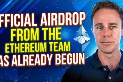 The official AIRDROP from the Ethereum team has already begun🔥 altcoin news