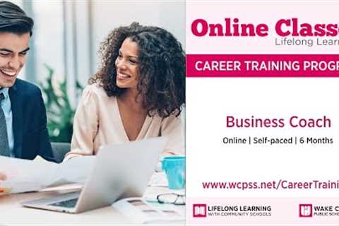 Career Training Certificates:  Business Coach
